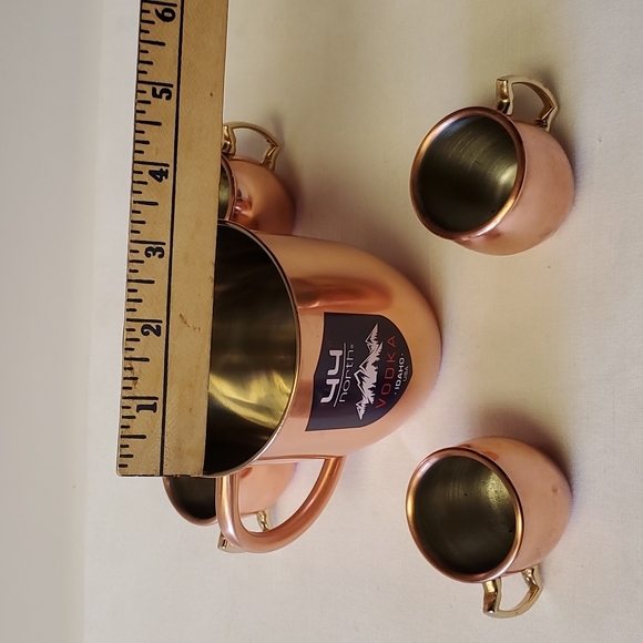 5 piece of 1 Mug and 4 Shot Glasses. - Picture 8 of 9